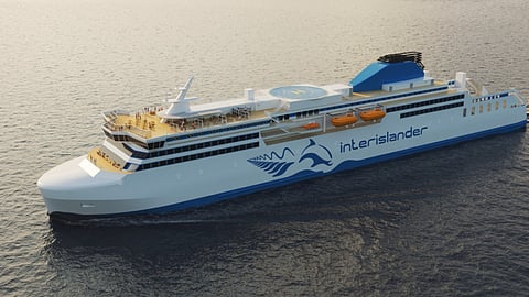 Concept render of new Cook Strait Ro-Pax ferries