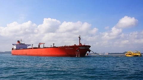 SPM buoy at Vietnam's Dung Quat refinery