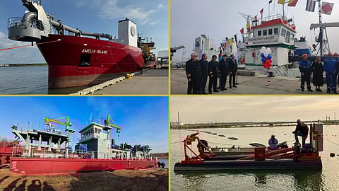 Marine Projects Vessel News Roundup | November 27 – Focus on dredgers: deliveries in the US and Russia