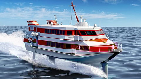 Concept render of new jetfoil