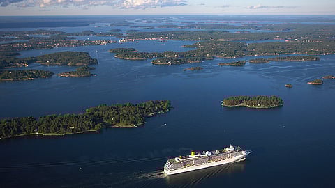 Ports of Stockholm cruise ship
