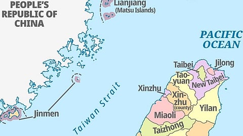 Taiwan, China and Matsu Islands