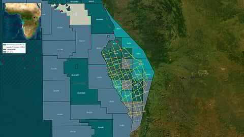 Map of Angola offshore blocks