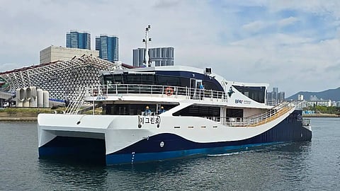 E-Green, Busan Port Authority's new electric ferry