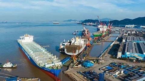 COSCO Shipping Heavy Industry's Zhoushan shipyard