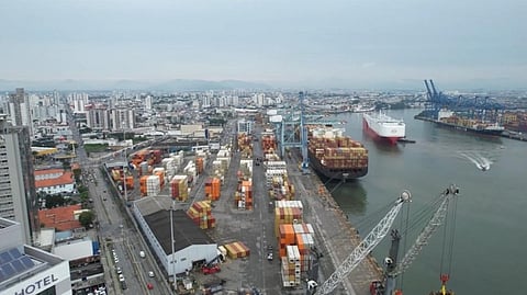 Port of Itajaí, Brazil