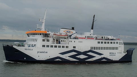The Ro-Pax ferry Regula