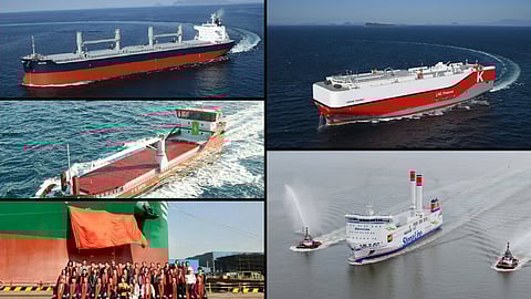 Dry Cargo Vessel News Roundup | January 21 – Focus on deliveries: Irish Sea Ro-Ro, Japanese car carrier and Chinese bulker