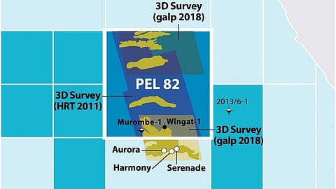 Map of Walvis Basin offshore blocks