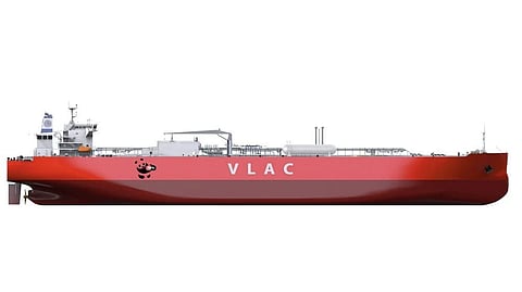 90,000-cubic-metre very large ammonia carrier