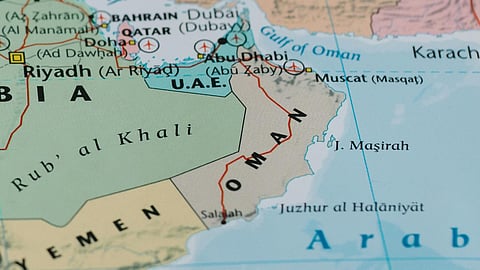 Oman map