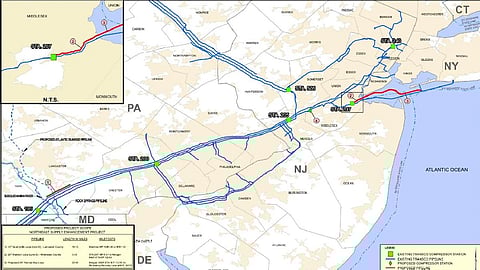 Project overview map of proposed NESE pipeline