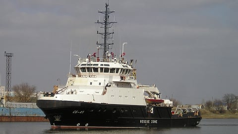 A Project 22870 tug of the Russian Navy