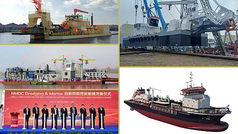 Marine Projects Vessel News Roundup | February 13 – Dredger deliveries to Russia and Netherlands, ongoing construction in China and US