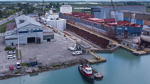 Port Weller Dry Docks, a subsidiary yard of Ontario Shipyards