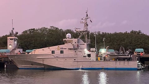 The Australian Border Force Bay-class patrol boat ABFC Storm Bay in 2023 MarineTraffic com Sam Croft.jpg