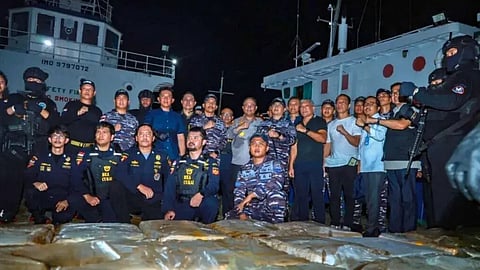 Indonesian police seize fishing boat loaded with almost two tons of meth