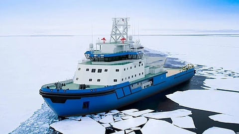 Artist's impression of a port icebreaker