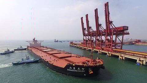 Dongjiakou port, Qingdao, China