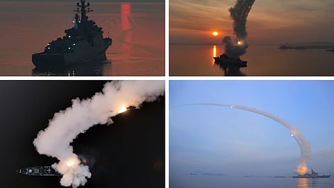 North Korea conducts strategic cruise missile test from Choe Hyon