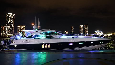 A Prestige Rentals yacht