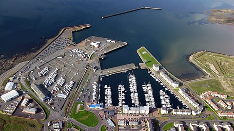 Ardrossan Harbour, Scotland