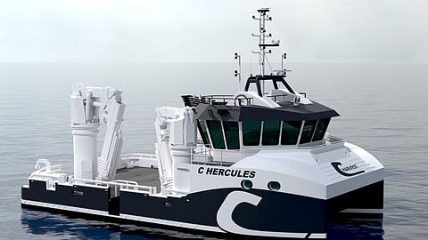 Rendering of Charvest's new 21-metre service vessel