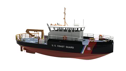 Rendering of a homeland security cutter-light icebreaker