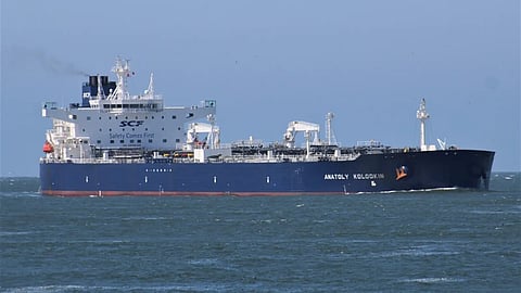 The Russian tanker Anatoly Kolodkin