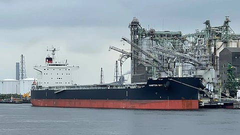 Hampton Sky, a Wah Kwong-owned Kamsarmax bulk carrier