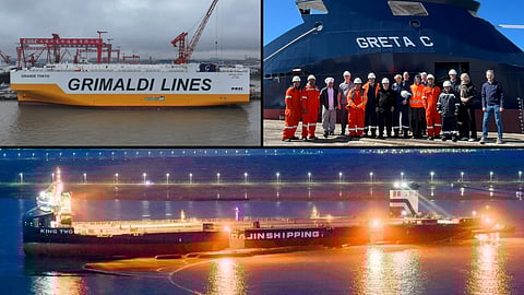 Dry Cargo Vessel News Roundup | April 22 – Bulker and PCTC deliveries, China heavy lift ship launch and more