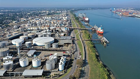 A Kinder Morgan terminal