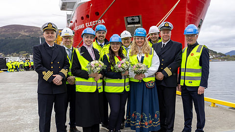 Nexans Electra's christening ceremony, April 29, 2026