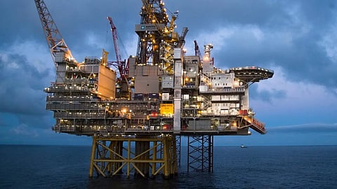 Gina Krog offshore platform in the North Sea