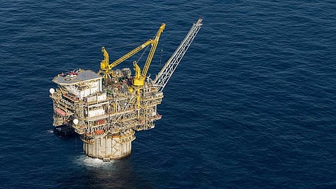 An Occidental offshore platform in the Gulf of Mexico