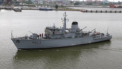 Skalvis (M53), a Lithuanian mine countermeasures vessel
