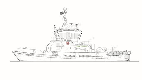Visualisation of Bay Towing's new escort tug