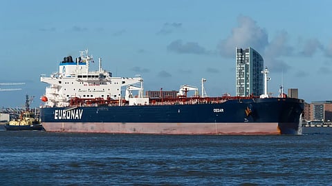 Cedar, a tanker operated by CMB Tech division Euronav
