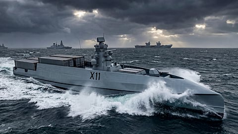 Artist's impression of a large ASV