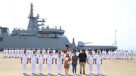Christening of BRP Rajah Lakandula, the Philippine Navy's second Rajah Sulayman-class offshore patrol vessel, May 26, 2026