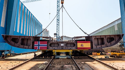 Keel of Tauriko, Napier's future salmon bleeding and transport vessel