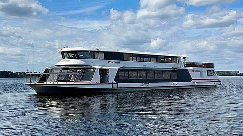 The Russian Project EM901 electric river ferry Pushkin