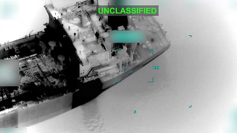 The tanker Settebello was disabled by US forces in the Gulf of Oman