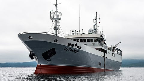 The Project 03141 crab fishing vessel Itelmen