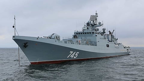 Russian Navy frigate Admiral Grigorovich