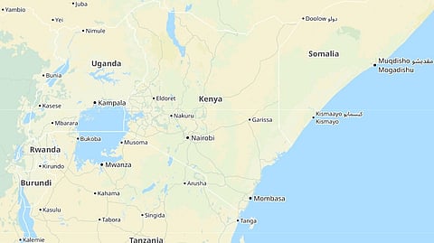 Map of Kenya