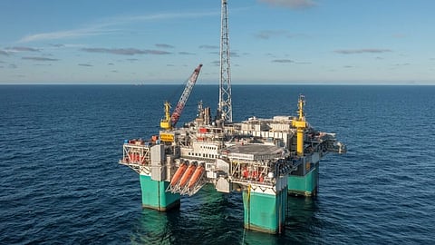 Gjøa platform in the North Sea