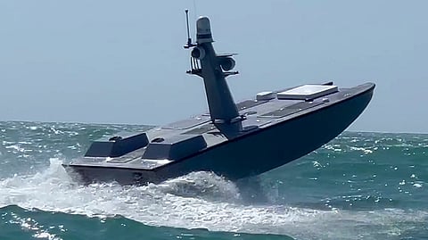 A MARTAC catamaran USV