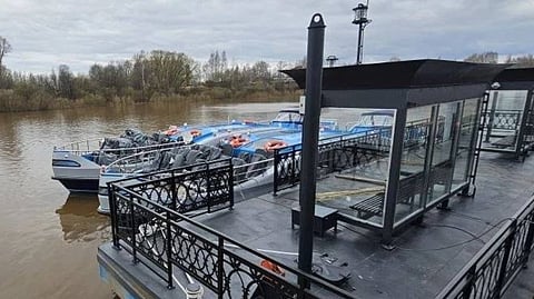 The Project EM2108 sightseeing vessels Vologda Dawns and Vologzhanin