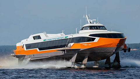 A Project 03580 hydrofoil ferry
